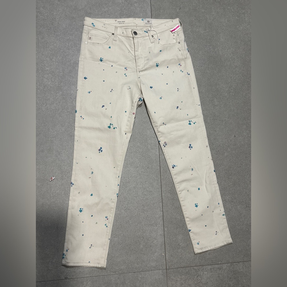 AG Adriano Goldschmied prima crop cigarette crop Jeans size 30R